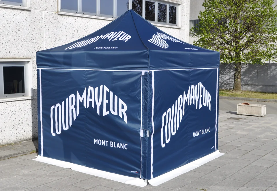Gazebo personalizzato Mont Blanc
