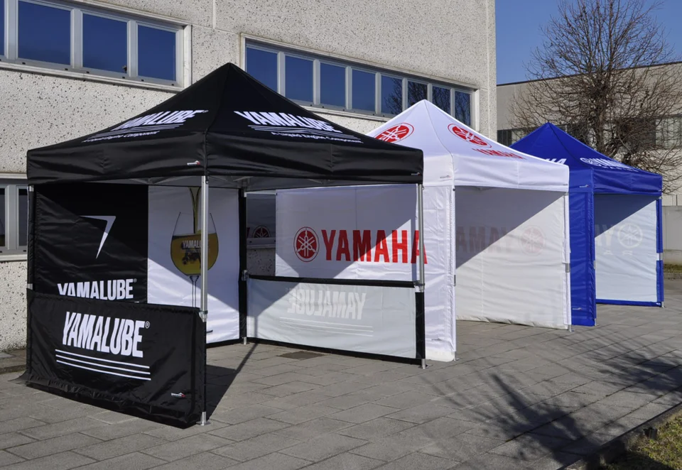 Gazebo personalizzato Yamaha