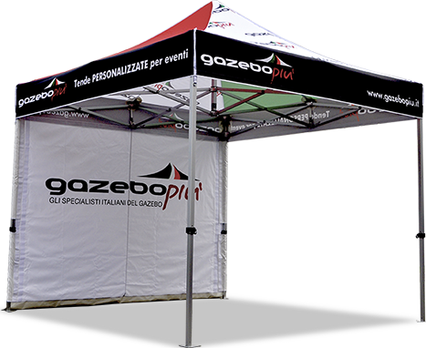 Produzione del gazebo personalizzato