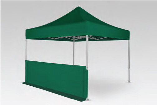 Mezza parete per gazebo pieghevole 2x2 metri